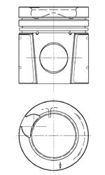 Поршень KOLBENSCHMIDT 94896600