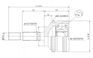 Шарнирный комплект STATIM C.360