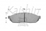 Комплект тормозных колодок KAISHIN D5009