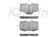 Комплект тормозных колодок KAISHIN FK2160