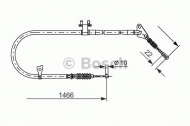 Трос BOSCH 1 987 477 492
