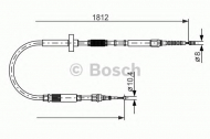 Трос BOSCH 1 987 477 659