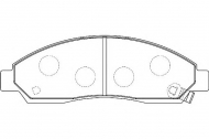 Комплект тормозных колодок WAGNER WBP24370A