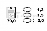 Комплект колец ET ENGINETEAM R1002100