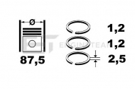 Комплект колец ET ENGINETEAM R1002600