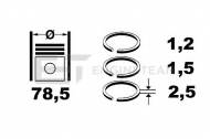 Комплект колец ET ENGINETEAM R1003900