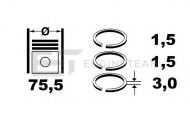 Комплект колец ET ENGINETEAM R1004800