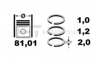 Комплект колец ET ENGINETEAM R1005700