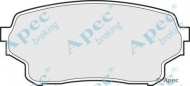 Комплект тормозных колодок APEC braking PAD1501