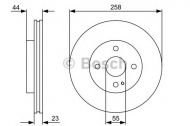 Тормозной диск BOSCH 0 986 479 541