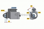Стартер BOSCH 0 001 112 033