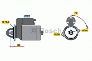 Стартер BOSCH 0 001 212 208