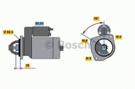 Стартер BOSCH 0 001 218 121