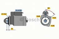 Стартер BOSCH 0 001 241 019