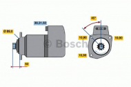 Стартер BOSCH 0 001 417 026