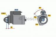 Стартер BOSCH 0 986 010 290