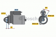 Стартер BOSCH 0 986 012 301
