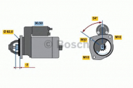 Стартер BOSCH 0 986 016 120