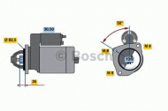 Стартер BOSCH 0 986 016 870