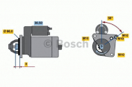 Стартер BOSCH 0 986 018 360