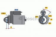 Стартер BOSCH 0 986 019 311