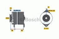 Генератор BOSCH 0 986 034 390
