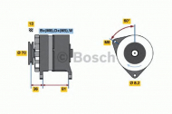 Генератор BOSCH 0 986 036 000