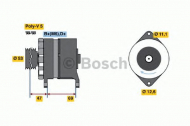 Генератор BOSCH 0 986 037 120