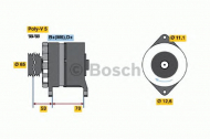 Генератор BOSCH 0 986 037 150
