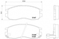 Комплект тормозных колодок HELLA PAGID 8DB 355 006-471