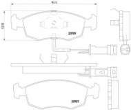 Комплект тормозных колодок HELLA PAGID 8DB 355 007-341