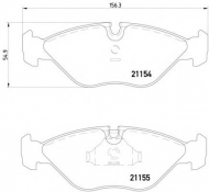 Комплект тормозных колодок HELLA PAGID 8DB 355 007-591