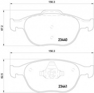 Комплект тормозных колодок HELLA PAGID 8DB 355 012-111