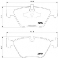 Комплект тормозных колодок HELLA PAGID 8DB 355 011-941