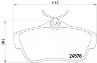 Комплект тормозных колодок HELLA PAGID 8DB 355 013-421
