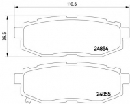 Комплект тормозных колодок HELLA PAGID 8DB 355 014-341