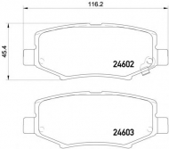 Комплект тормозных колодок HELLA PAGID 8DB 355 014-381