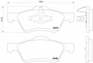 Комплект тормозных колодок HELLA PAGID 8DB 355 014-961
