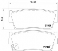 Комплект тормозных колодок HELLA PAGID 8DB 355 016-371