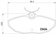 Комплект тормозных колодок HELLA PAGID 8DB 355 018-561