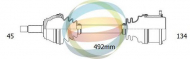 Вал ODM-MULTIPARTS 18-013100