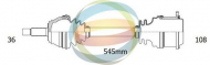 Вал ODM-MULTIPARTS 18-211030