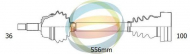 Вал ODM-MULTIPARTS 18-211180