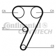 Ремень CONTITECH CT881