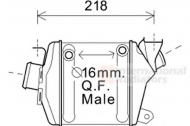 Теплообменник VAN WEZEL 37004598