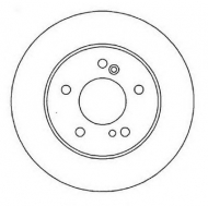 Тормозной диск BENDIX 562014B