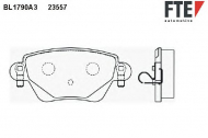 Комплект тормозных колодок FTE BL1790A3