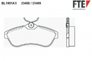 Комплект тормозных колодок FTE BL1801A3