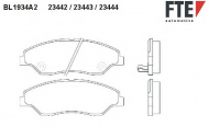 Комплект тормозных колодок FTE BL1934A2