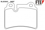 Комплект тормозных колодок FTE BL2036A2